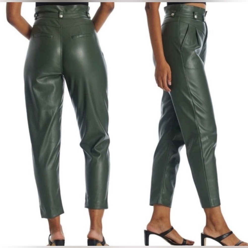 BlankNYC As You Said Vegan Leather Pant - Green (26)